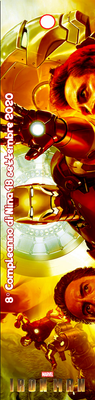 segnalibro personalizzato ironman