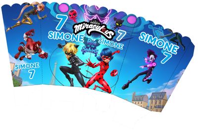 scatoline popcorn miraculous personalizzabili festa compleanno