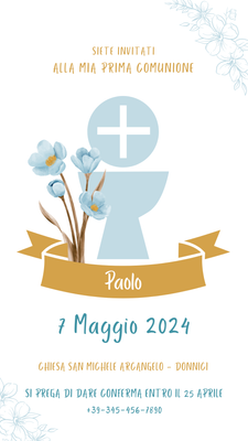 Inviti Prima Comunione