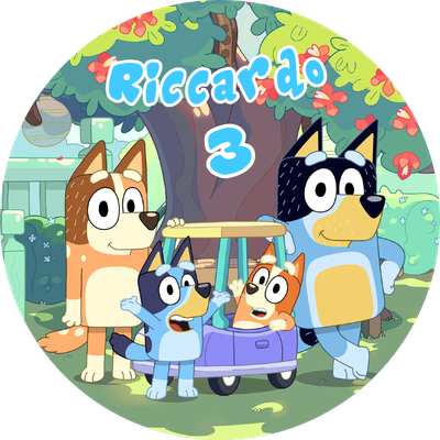 Gadget Bluey personalizza regalini fine festa compleanno