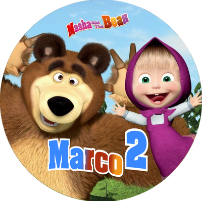 Magneti frigo Mascia e Orso personalizza regalini fine festa