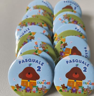 10 Magneti Hey Duggee Calamite frigo tondo 5.8cm personalizzabile