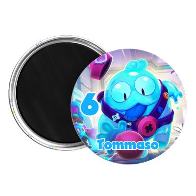 10 Magneti Brawl Stars Calamite frigo tondo 5.8cm personalizzabile