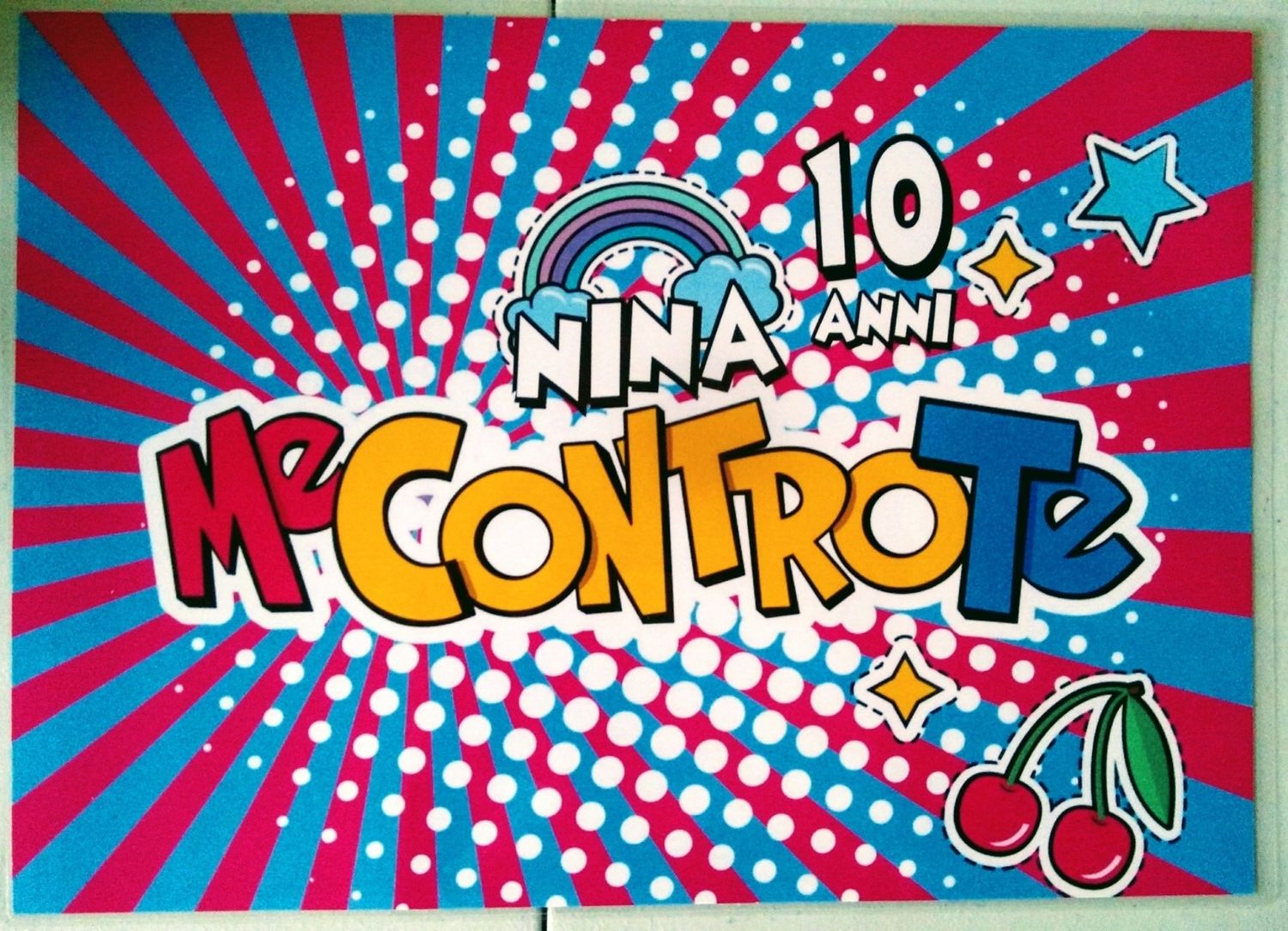 10 tovagliette americana colazione Me contro Te personalizza
