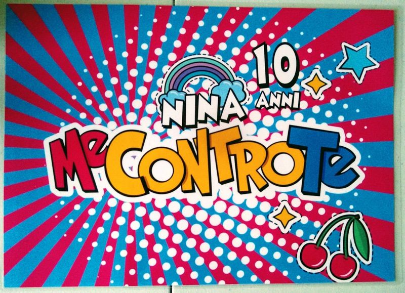 10 tovagliette americana colazione Me contro Te personalizza