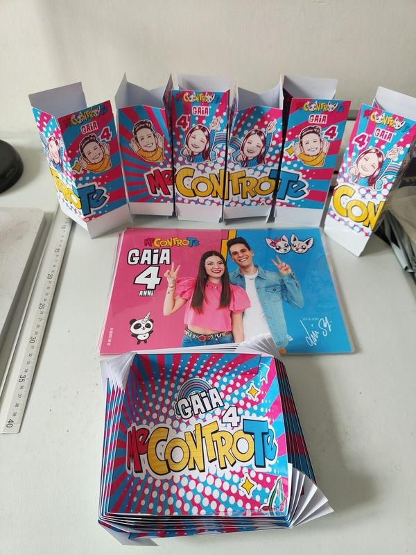 10 tovagliette americana colazione Me contro Te personalizza