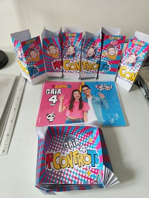 10 tovagliette americana colazione Me contro Te personalizza