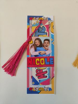 10 Segnalibro legno Me contro Te personalizza segnaposto regalo festa