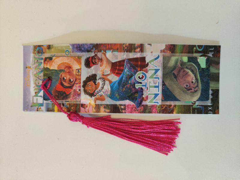 10 Segnalibro legno Encanto personalizza segnaposto regalo festa
