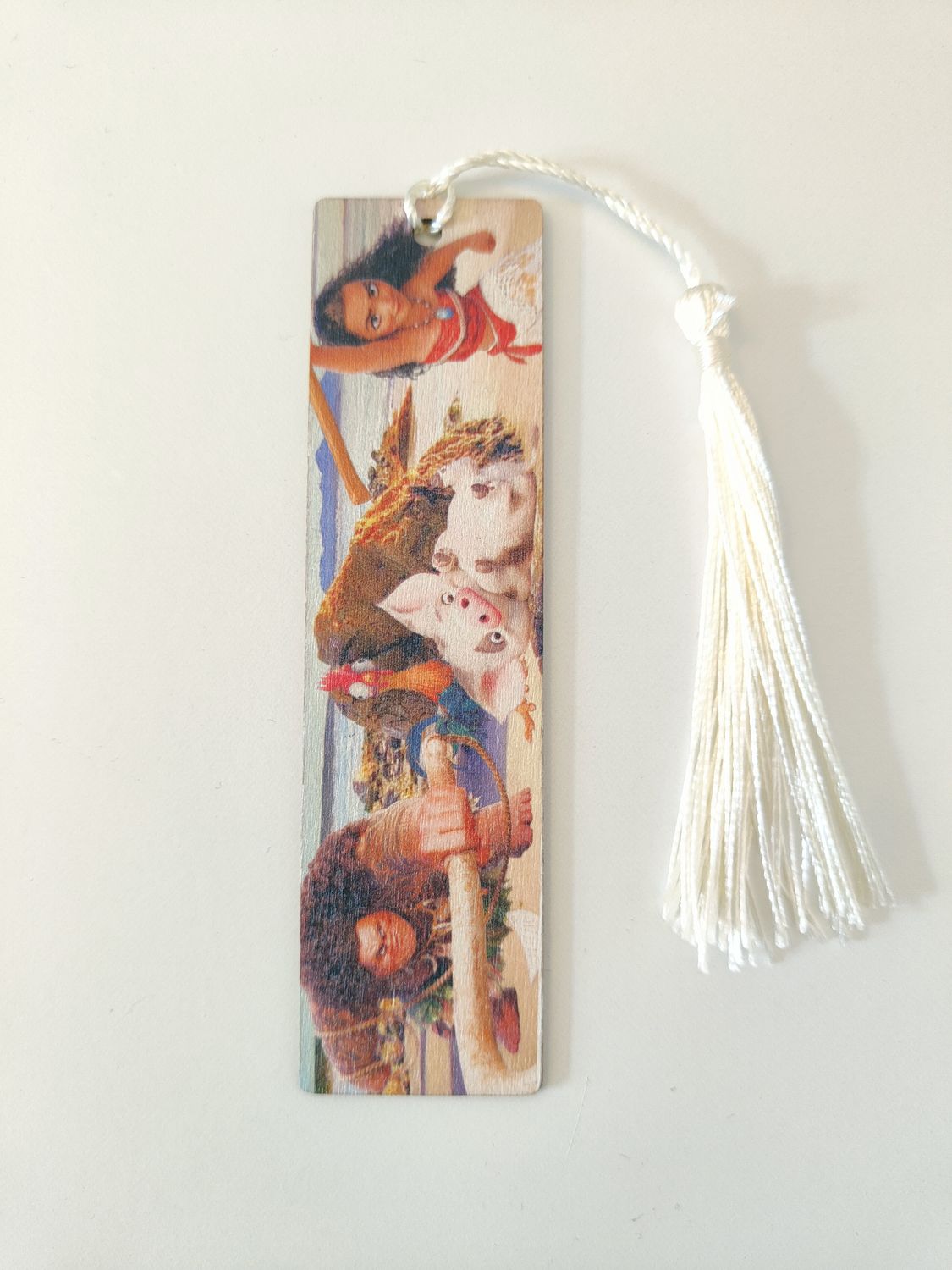10 Segnalibro legno Oceania personalizza segnaposto regalo festa