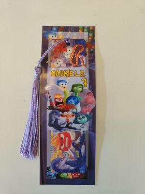 segnalibro personalizzato inside out