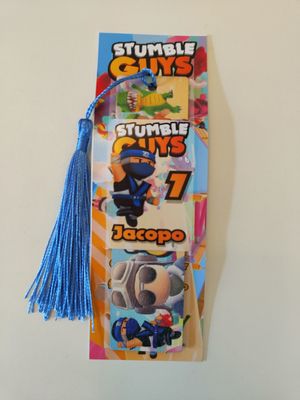 10 Segnalibro personalizzato Stumble Guys