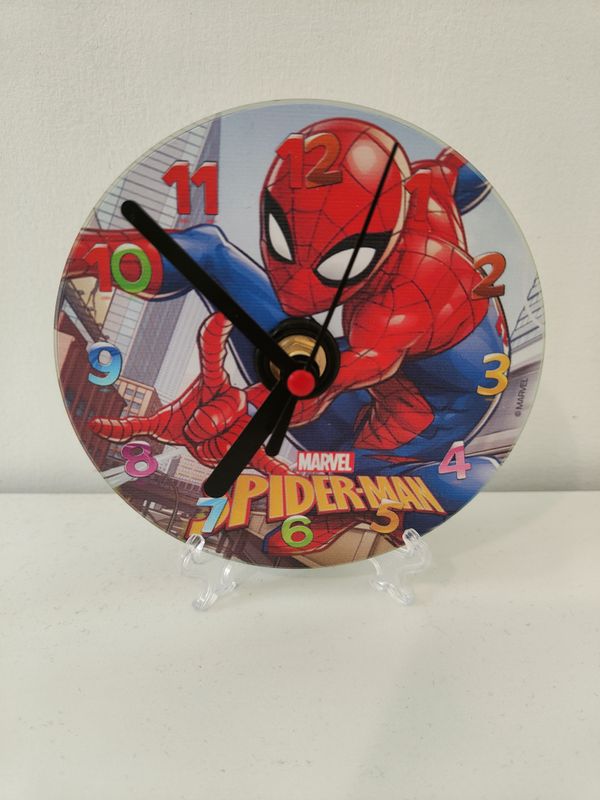 Orologi Spiderman personalizzato su CD Gadget regalini fine festa
