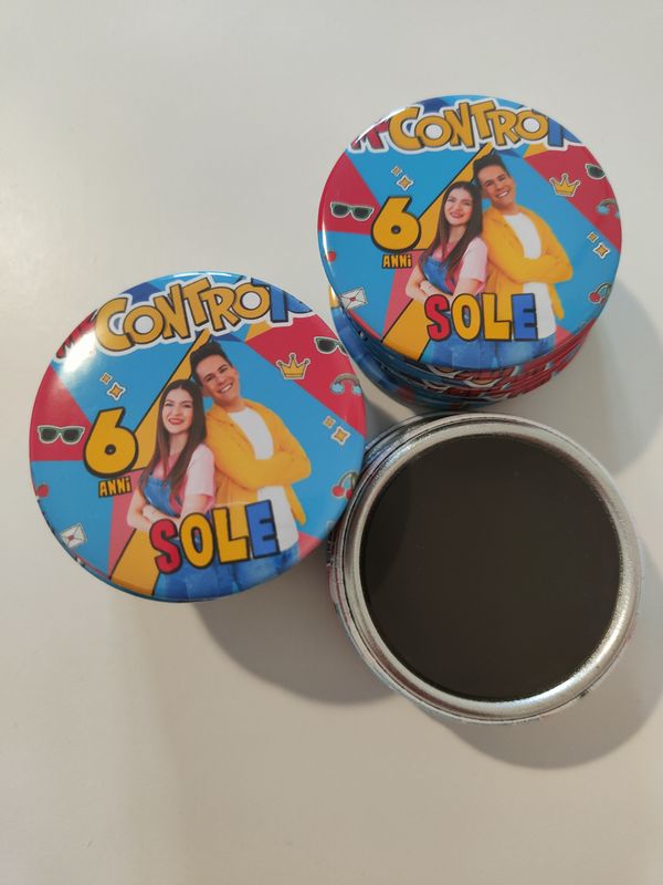 10 Magneti Me contro Te Calamite frigo tondo 5.8cm personalizzabile