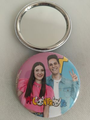 6 specchietti da borsa Me contro Te personalizza regali festa per bambine