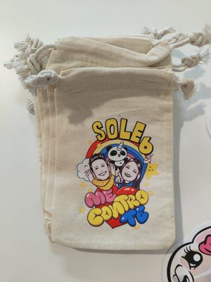 10 Sacchetti Me contro Te personalizza porta confetti bomboniera