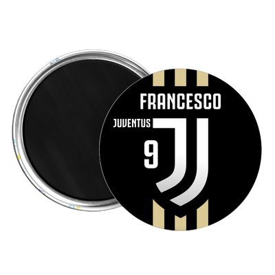10 Magneti Juventus Calamite frigo tondo 5.8cm personalizzabile
