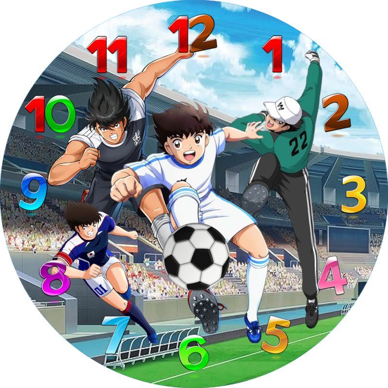Orologi Capitan Tsubasa personalizzato su CD Gadget regalini fine festa