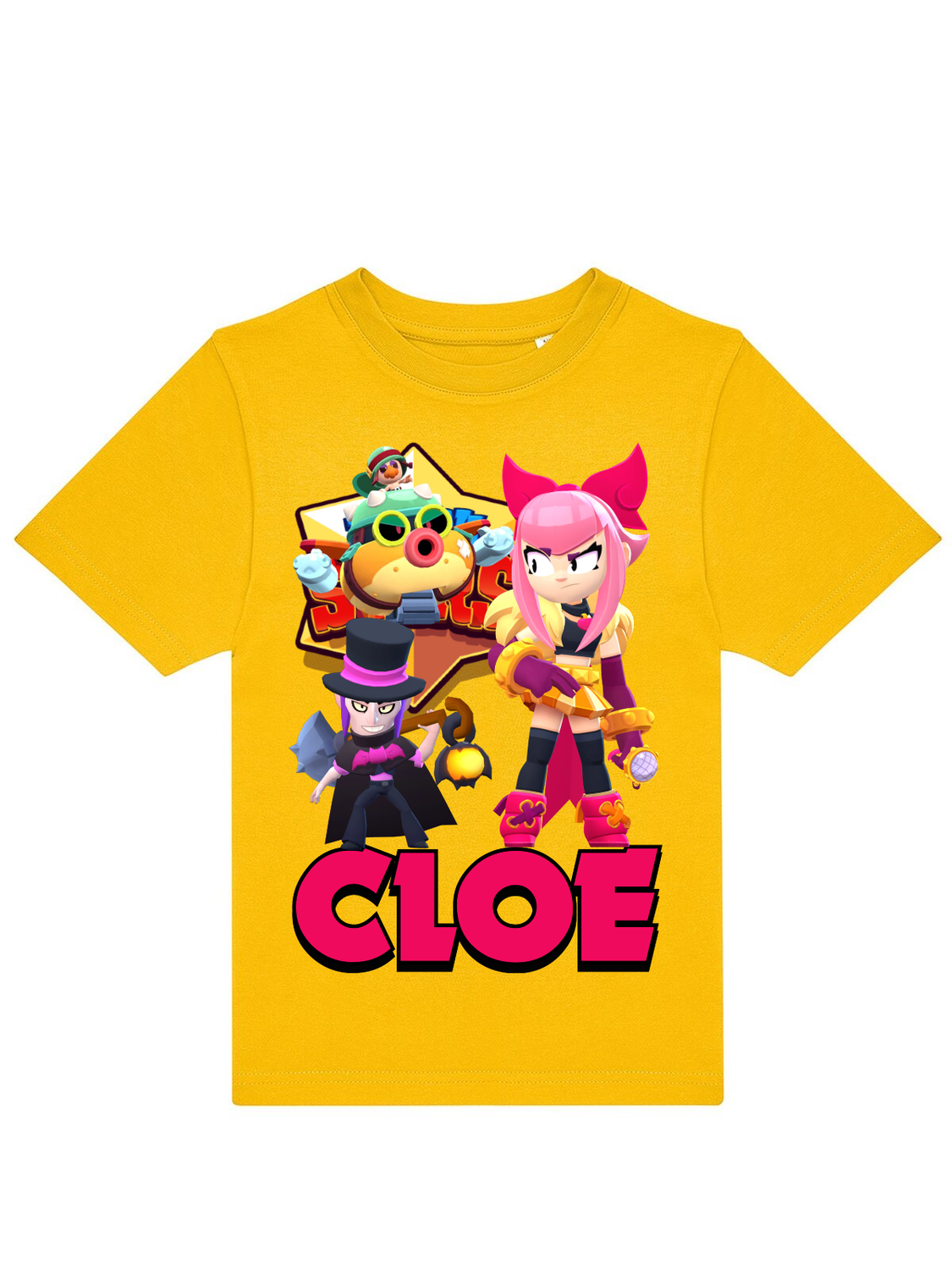 Magliette Brawl Stars personalizzate con nome