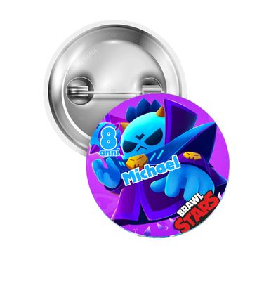 10 Spille zaino scuola Brawl Stars personalizza regalini fine festa