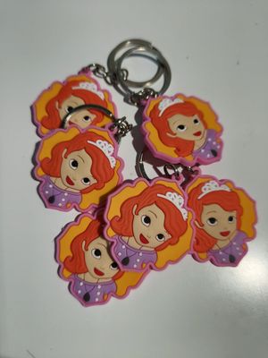 10 portachiavi zaino scuola Sofia in PVC regalini fine festa