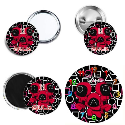 Gadget Squid Game personalizza regalini fine festa