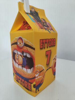Scatola grande Minions personalizza porta merenda 1/2 Happy Meal
