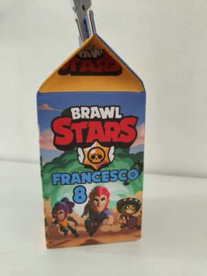 Scatola grande Brawl Stars personalizza porta merenda 1/2 Happy Meal
