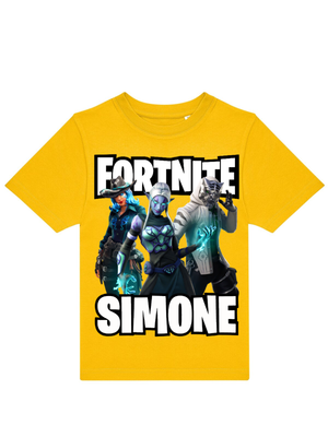 Magliette Fortnite personalizzate con nome