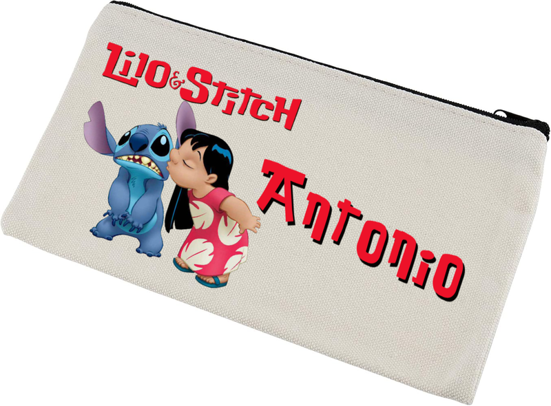 Astucci matite scuola Lilo e Stitch personalizza con nomi invitati festa
