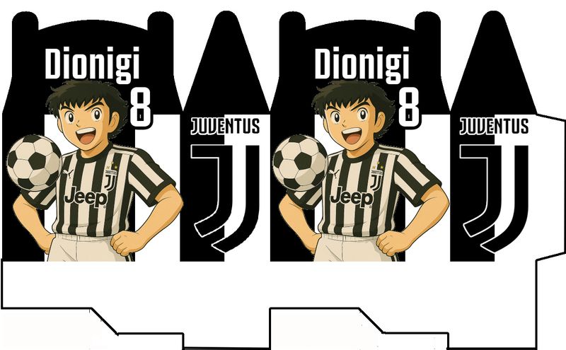 1 Scatolina Juventus personalizza porta regalini confetti fine festa