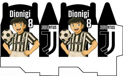 1 Scatolina Juventus personalizza porta regalini confetti fine festa