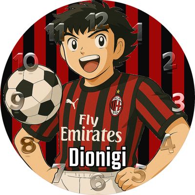Orologi Milan personalizzato su CD Gadget regalini fine festa