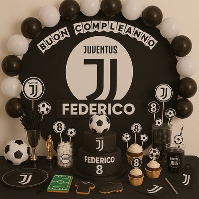 Juventus Gadget regalini per fine festa di compleanno