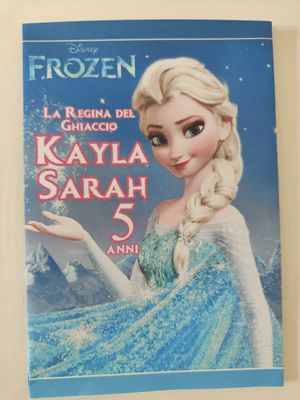30 Sacchetti Frozen personalizza buste patatine piccole