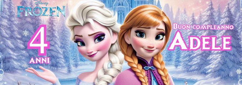 10 Etichette adesive Anna Elsa Frozen bottiglie Acqua personalizza festa