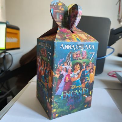 Scatola grande Encanto personalizza porta merenda 1/2 Happy Meal