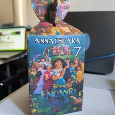 Scatola grande Encanto personalizza porta merenda 1/2 Happy Meal
