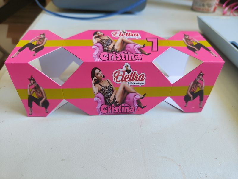 1 Scatolina Caramella Elettra personalizza porta confetti regali