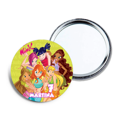Specchietti da borsa Winx personalizza regali festa