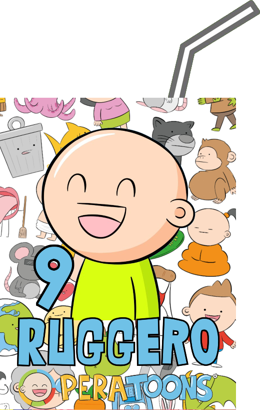 20 Adesivi Pera Toons personalizza brick succo di frutta