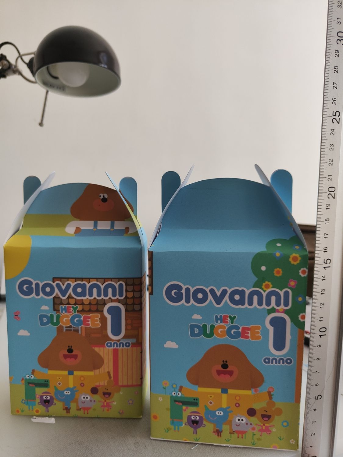 Scatola grande Hey Duggee personalizza porta merenda 1/2 Happy Meal