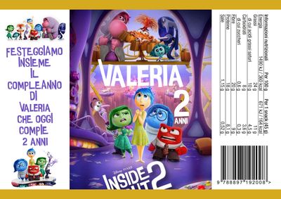 30 Sacchetti Inside Out personalizza buste patatine piccole