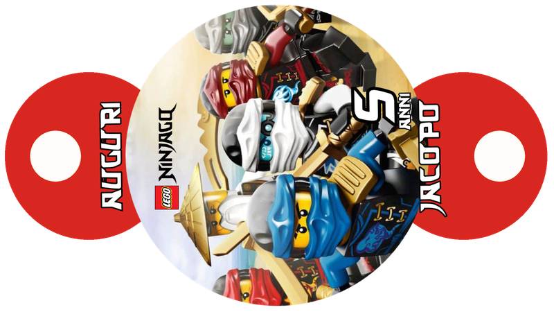 24 Decorazioni cannucce Ninjago personalizza festa compleanno 24 Decorazioni cannucce Ninjago personalizza festa compleanno