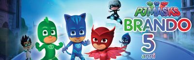 10 Etichette adesive Pj Masks bottiglie Acqua personalizza festa