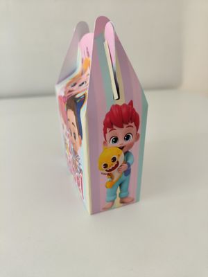 1 Scatolina Bebefinn personalizza porta regalini confetti fine festa