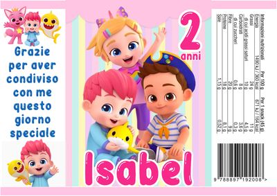 30 Sacchetti Bebefinn personalizza buste patatine piccole