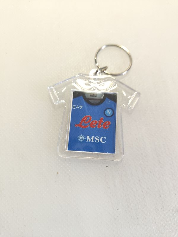 Portachiavi Maglia Calcio napoli Personalizza gadget Compleanno