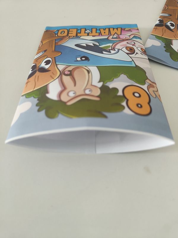 30 Sacchetti Brainrot personalizza buste patatine piccole