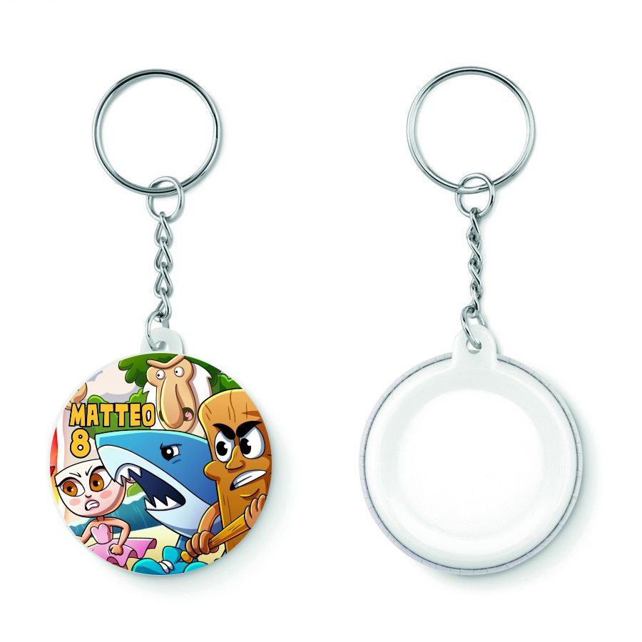 10 Portachiavi zaino scuola Brainrot personalizza regalini festa